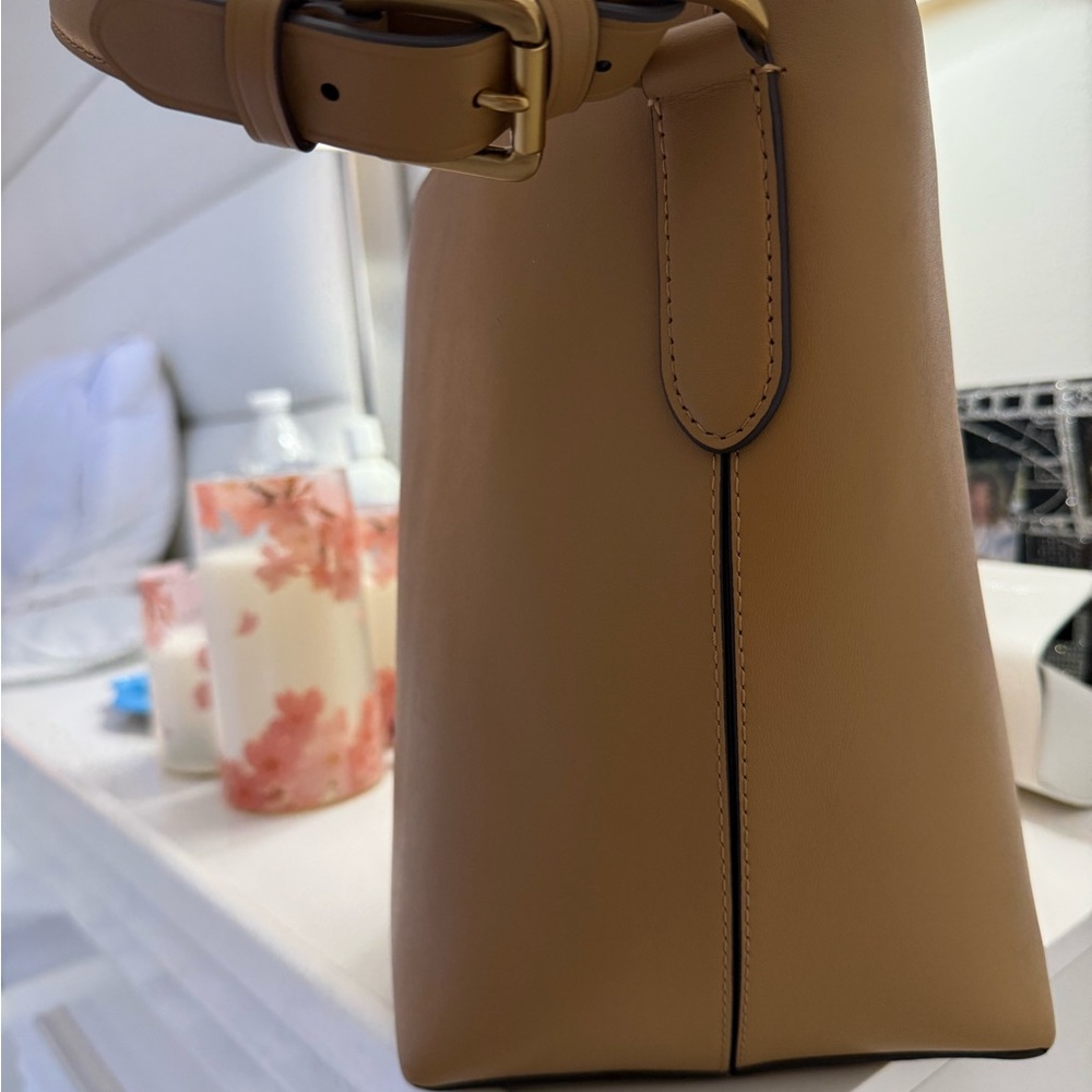 Ralph Lauren Tan Leather Hobo Bag - Picture 5 of 10